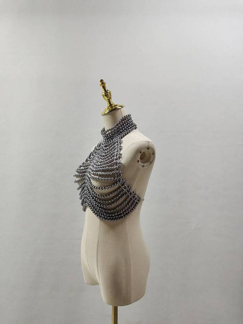 ‘Jade & Pearls’ Top