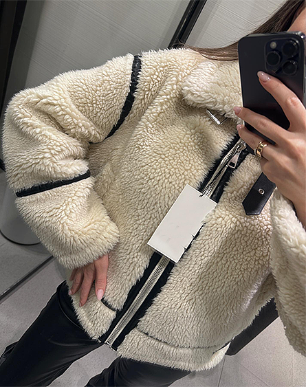 “Creamy Edge” Jacket