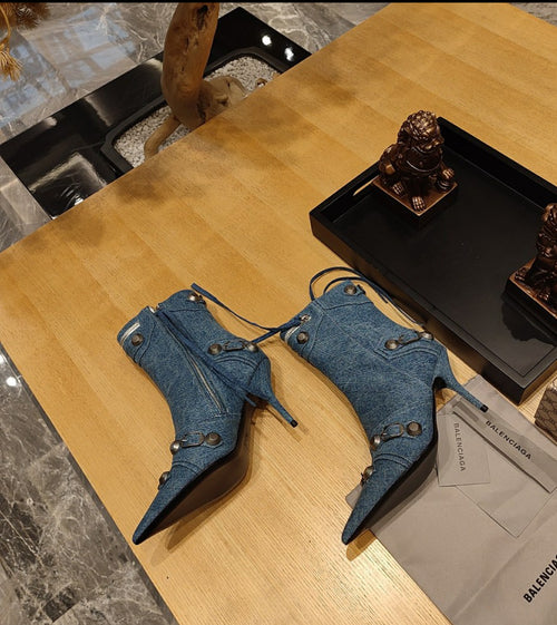 ‘Balenciaga’ Couture Boot Heel