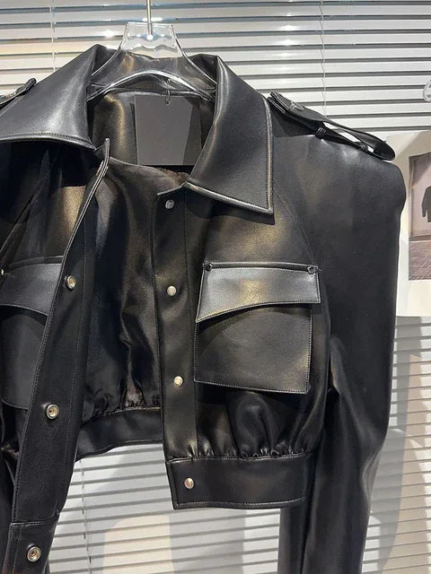 ‘Astra’ Leather Jacket