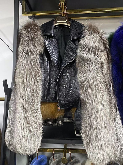 “Mercedes” Luxury Fur Jacket