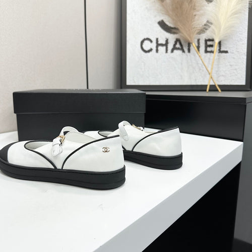 CHANEL Mary Jane Sneaker Ballet Flats