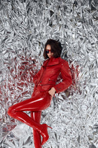 'Bellici' Studded Leather Jacket