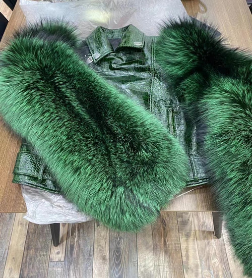 “Mercedes” Luxury Fur Jacket