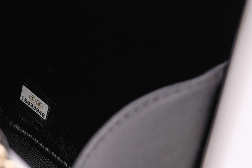 CHANEL Black & White Perfume Bottle Bag