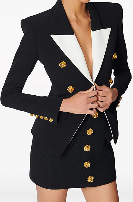 ‘Marais Carter’ Blazer Skirt Set