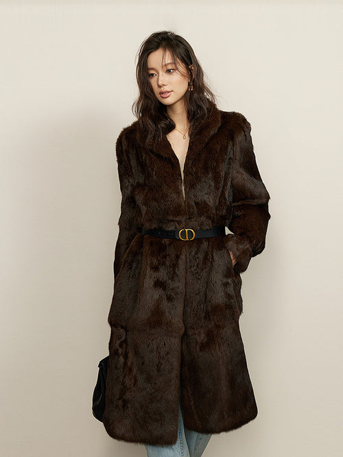 Caviar Eclipse Fur Coat