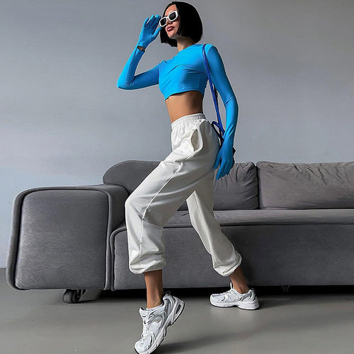 ‘Neo’ Gloved Top