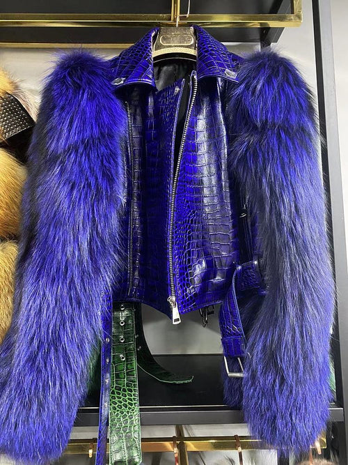 “Mercedes” Luxury Fur Jacket
