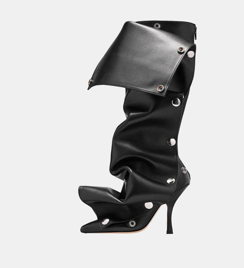 ‘Vulgar Behavior’ Knee Heel Boot