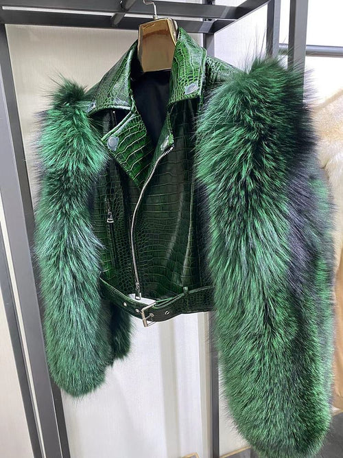 “Mercedes” Luxury Fur Jacket