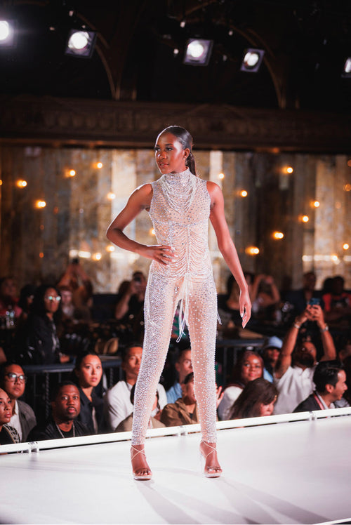 “Met Gala” Jumpsuit with Corset (Pre-Order)