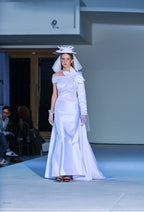 Fleur d’Éternité – Sculpted Petal Gown