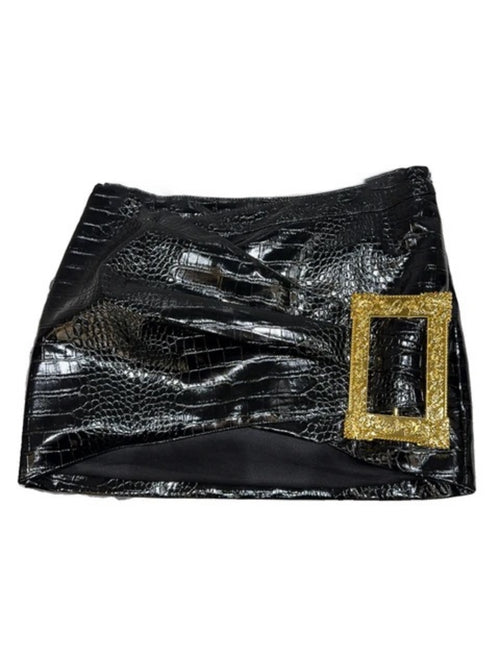 ‘Sak Lifestyle’ Leather Skirt