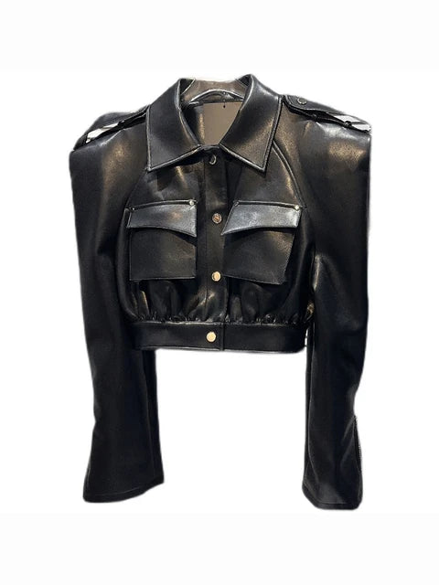 ‘Astra’ Leather Jacket