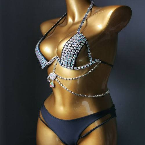 ‘Diamond Drapery’ Luxury Bikini