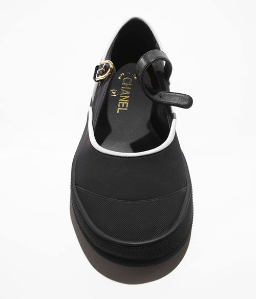CHANEL Mary Jane Sneaker Ballet Flats