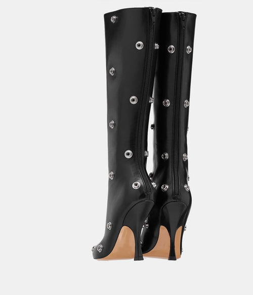 ‘Vulgar Behavior’ Knee Heel Boot