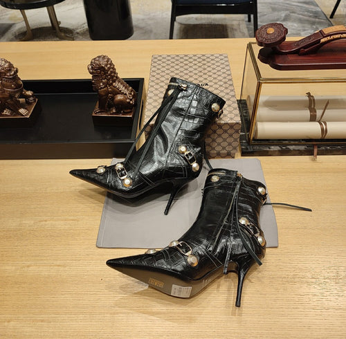 ‘Balenciaga’ Couture Boot Heel