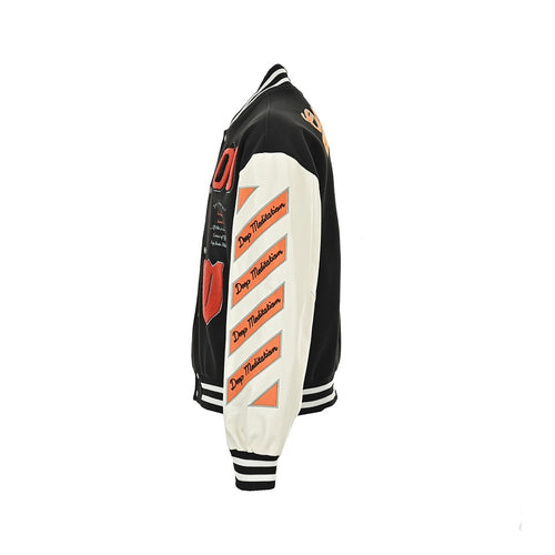 Off White Mens Varsity Jacket