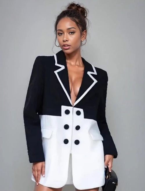 ‘Born Rich’ Two-Toned Blazer