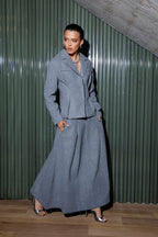 ‘Braque Headquarters’ Pleated Skirt Set