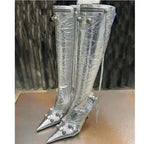 ‘Luxuria’ Knee Heel Boot