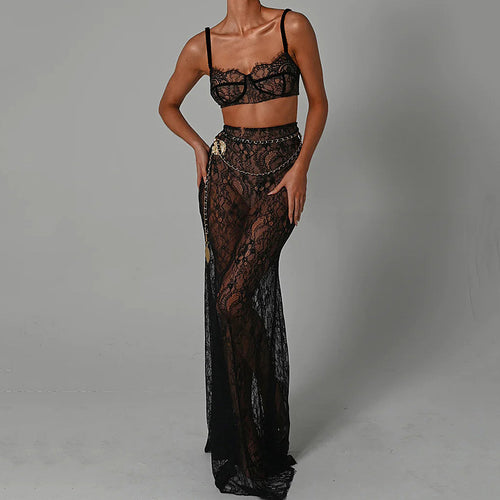 ‘Sardecia’ Lace Skirt Set