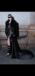 Puissance Sculptée -Monolith Fur Statement Jacket