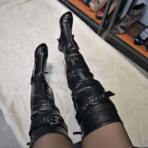 ‘Annabelle’ Thigh High Boot