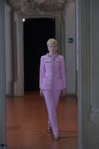 ‘Amer Couture’ Pearl-Embellished Pants Set