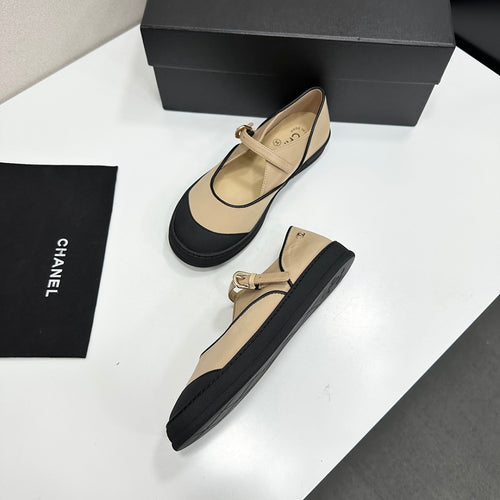 CHANEL Mary Jane Sneaker Ballet Flats