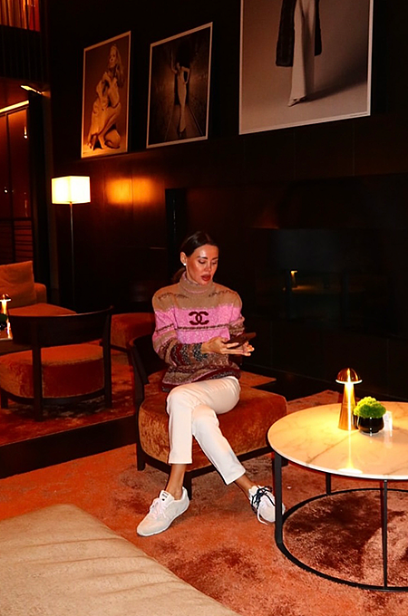 CC Knitted Sweater Top