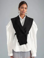 ‘Luxurova’ Blouse/Vest Set