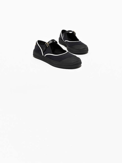 CHANEL Mary Jane Sneaker Ballet Flats