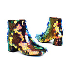 ‘Tuti Scintillate’ Sequined Ankle Boots
