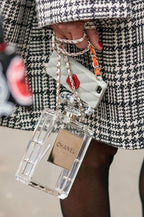 CHANEL Transparent Acrylic Perfume Bottle Bag