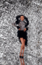 Celestine Noir Dress by Luxe Living Fashions