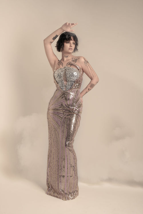 ‘Rêve de Métal’ Gown