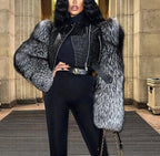 “Mercedes” Luxury Fur Jacket