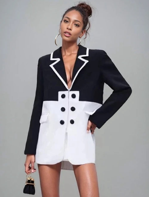 ‘Born Rich’ Two-Toned Blazer