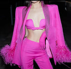 ‘Cristallo Selvaggio’ Luxe Blazer