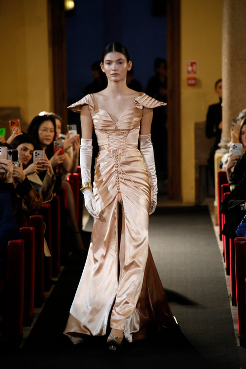 Puissance Sculptée – Valerienne Column Corset Gown