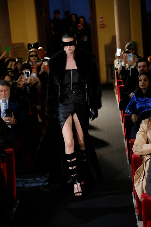 Puissance Sculptée -Monolith Fur Statement Jacket