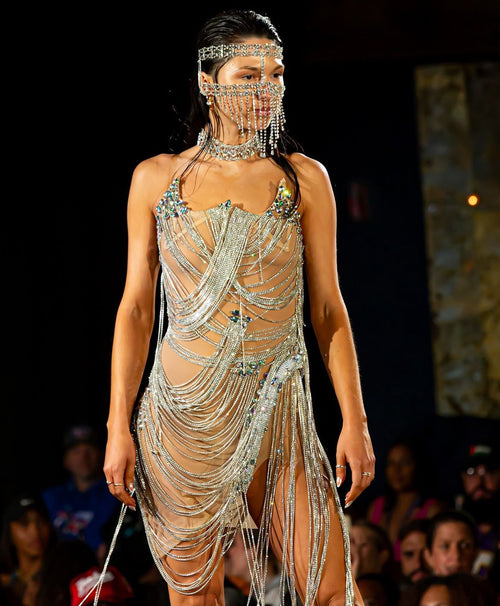 ‘Isadora Diamond’ Luxury Dress