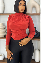 ‘Fleur’ Turtleneck Top