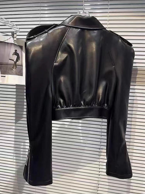‘Astra’ Leather Jacket