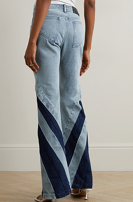 “Merced Bluel” Denim Pants Set
