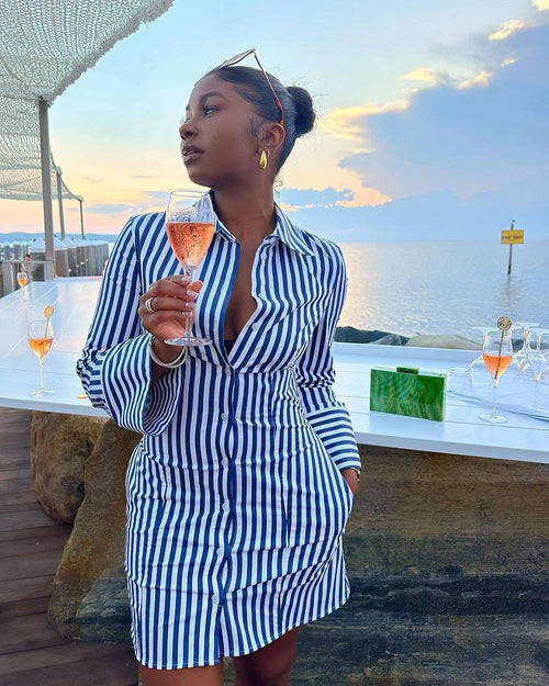 ‘Bali’ Striped Dress