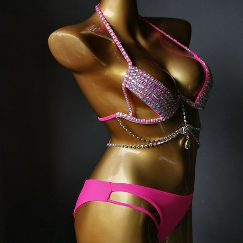 ‘Diamond Drapery’ Luxury Bikini